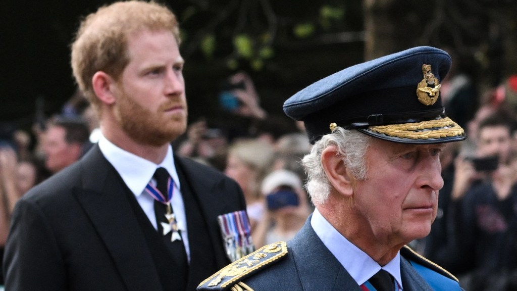 prince harry king charles