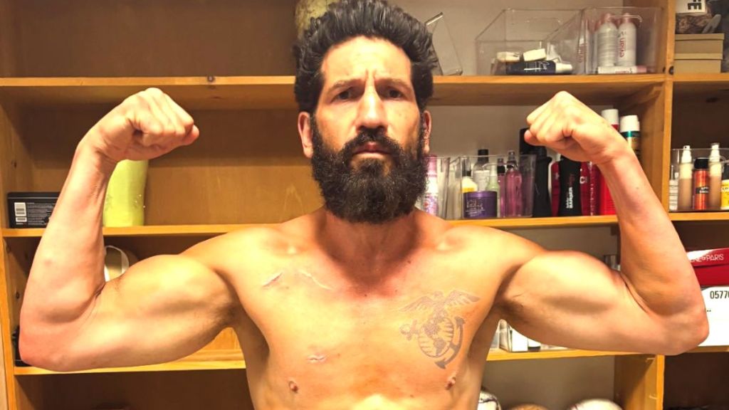 Jon Bernthal Showcases His Toned Abs & Chiseled Physique in Shirtless Photo