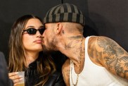 Justin Bieber Giving Hailey Bieber a Kiss in Pool Has Internet in Chokehold