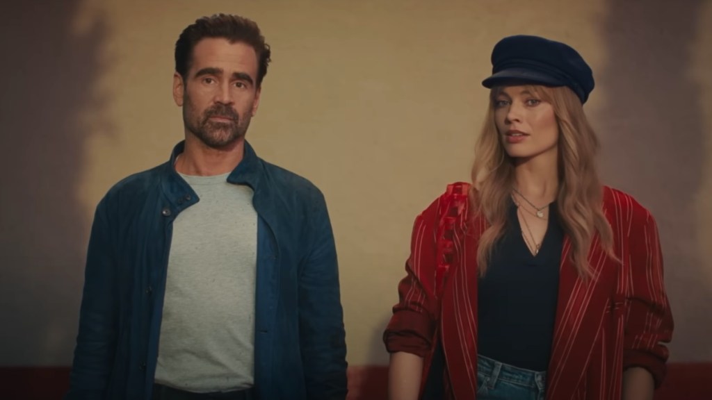 Margot Robbie Colin Farrell pregnant