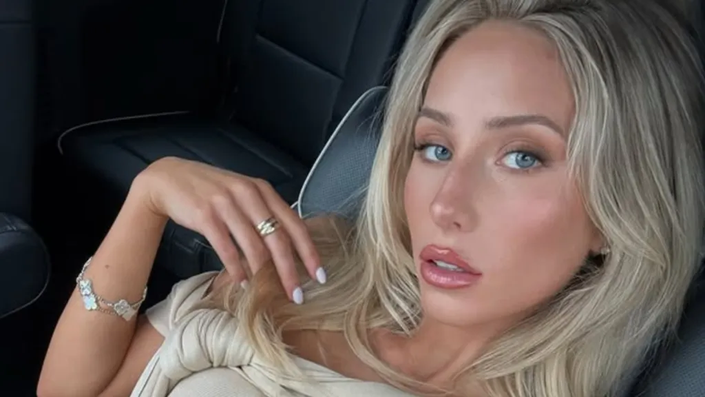 Alix Earle Flaunts Her Butt in a String Bikini