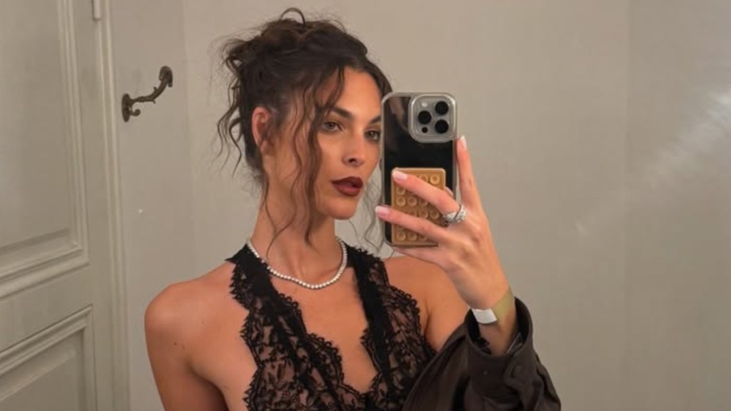 Leonardo DiCaprio's Girlfriend Vittoria Ceretti Stuns in Dangerously Side Cut Dress in LA