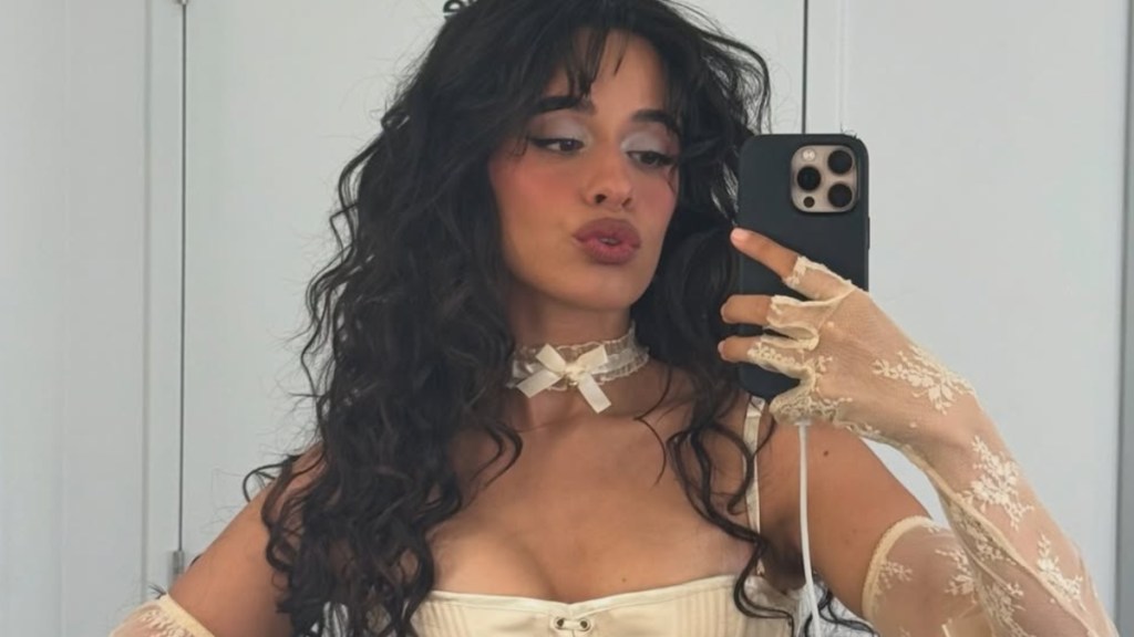 Camila Cabello Poses in Corset & Mini Skirt That’ll Make You Look Twice