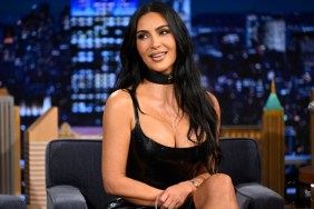 Fans Say Kim Kardashian is 'Breathtaking' in Latex Dress With Bold Neckline 
