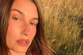 Hailey Bieber 'Will Kill You With Her Eyes' In Body-Hugging Brown Dress
