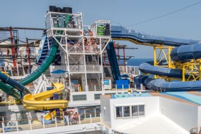 Woman Stuck in a Waterslide on Norwegian Cruise in Viral Clip