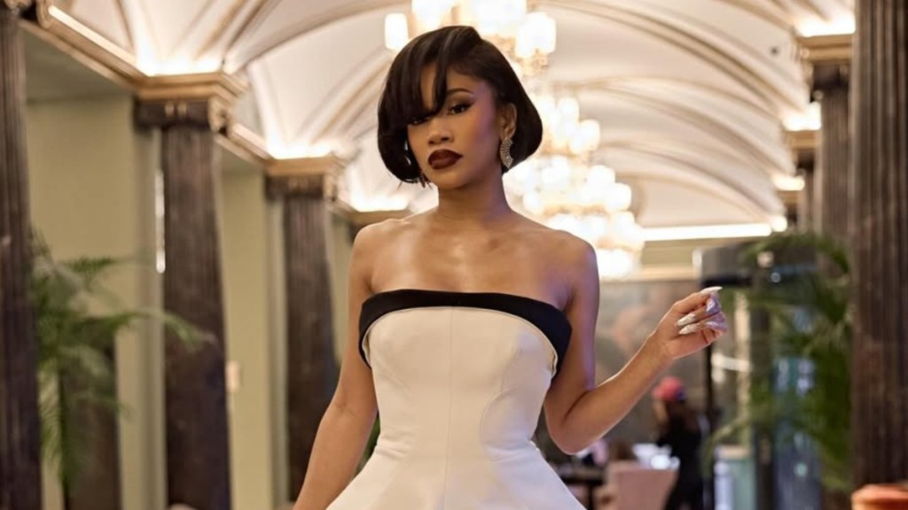 Saweetie Looks Like Cardi B in New Haircut & Mini Dress, Fans Say