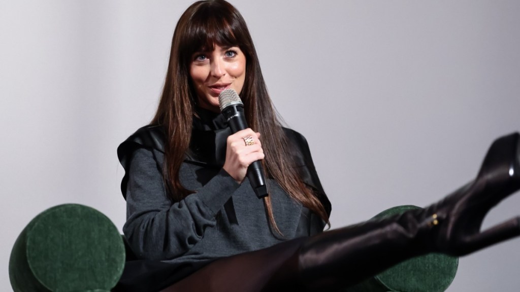 Dakota Johnson Leaves Fans ‘Speechless’ in Black Mini-Dress