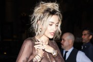 Paris Jackson Wearing Sheer Top & Ruffled Skirt Demands a Second Look