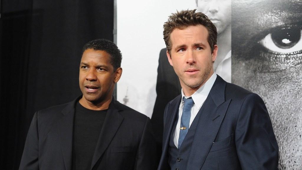 Ryan Reynolds Had Denzel Washington Dropping F-Bombs Over a Phone on Set