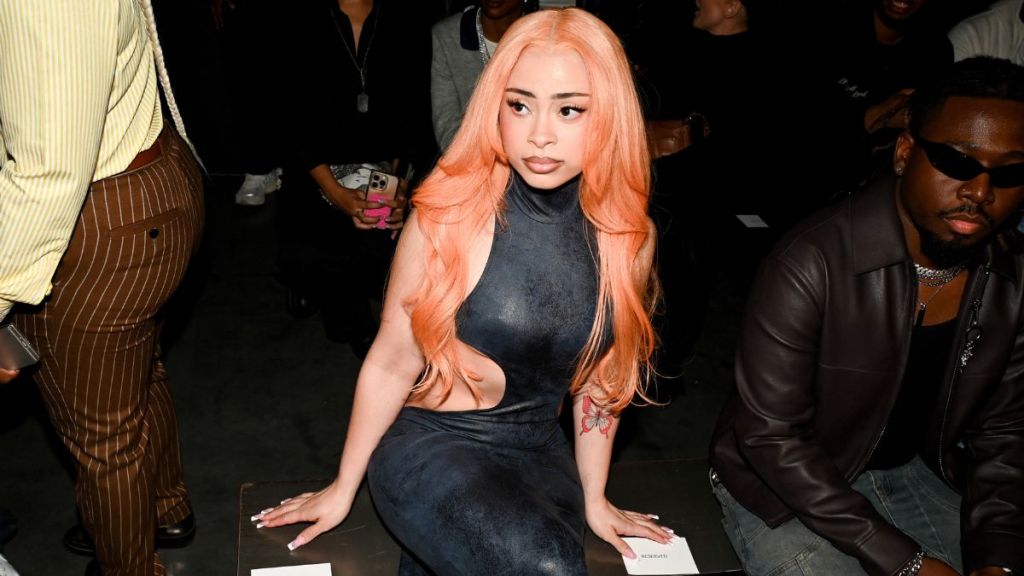 Ice Spice’s Orange Tresses Elevate Her Bold Fit in NYFW Photos