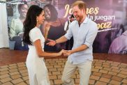 Donald Trump's Original UK Speech Said Prince Harry & Meghan Markle 'Trashed Monarchy,' Says Source