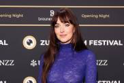 Dakota Johnson's Sheer Blue Dress Has Internet in Chokehold: 'Otherwordly Beauty'
