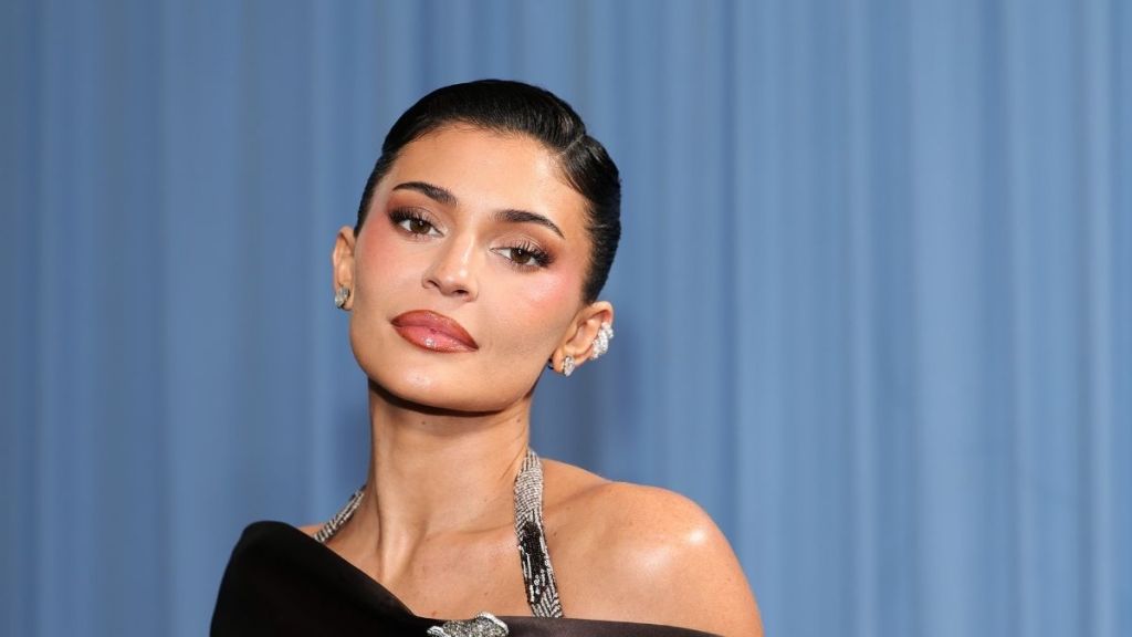 Kylie Jenner Wore See-Through Lacy Dress for Her Birthday
