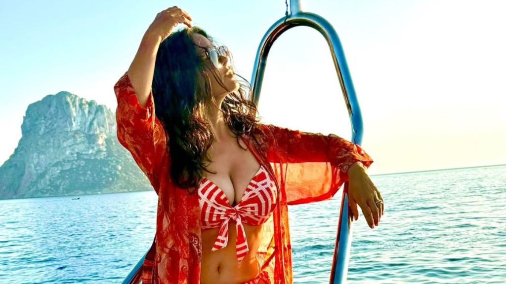 Bikini-Clad Salma Hayek Exudes Beach Babe Vibes in Birthday Photos