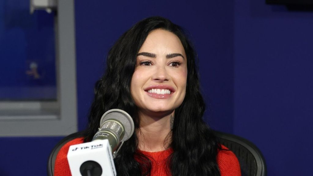 Demi Lovato's Unbuttoned Denim Shirt Look Will Make You Look Twice