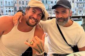 Jason Momoa Rocks a Man Bag the Right Way in Venice Photos