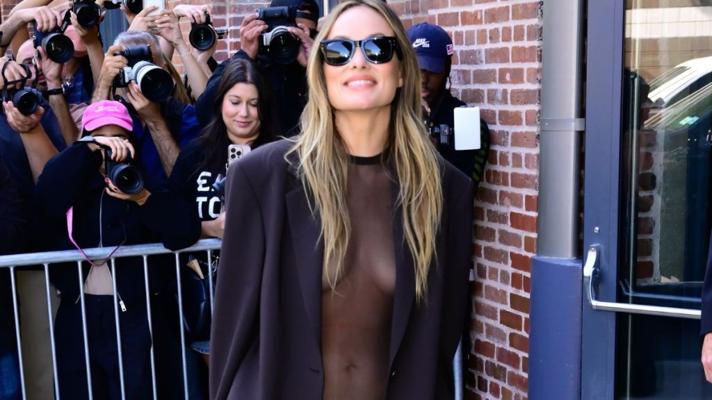Olivia Wilde’s Bodysuit Look Amps up the Heat in NYC Photos