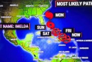 Hurricane Imelda Tropical Storm Path Where Hit US Humberto