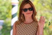 Emma Watson Turns Heads in Cream Shorts While Leaving Venice