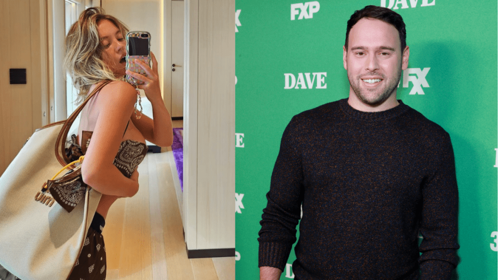 Sidney Sweeney and Scooter Braun