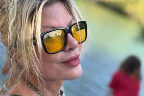 Bikini-Clad Tori Spelling Flaunts Her Curves As She Goes Fishing