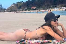 Jessica Alba Turns Heads While Sunbathing at the Seaside