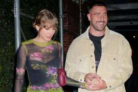Travis Kelce Reacted to Taylor Swift's 'Wood' Lyrics Before Anyone Else & It's Not Surprising, Says Source