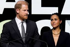 Meghan Markle Suits up in Armani for NYC Gala Outing With Prince Harry