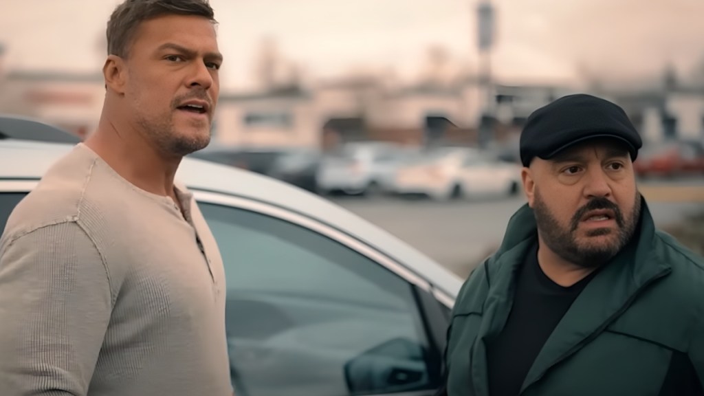 Alan Ritchson Kevin James playdate poster