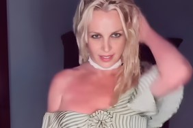 Britney Spears Shows Off Her Dance in Loose Dress