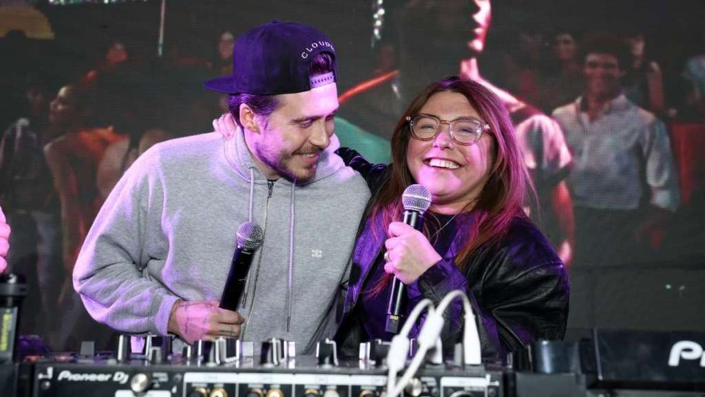 Brooklyn Beckham and Rachel Ray