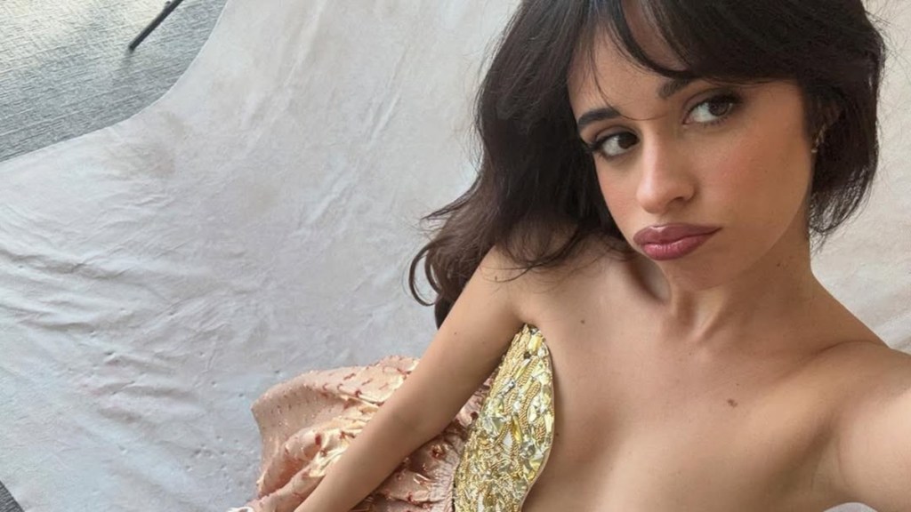 Camila Cabello Is 'Literal Princess' in Strapless Dress