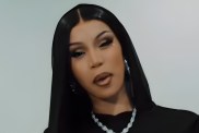 Cardi B Showcases Her Tattoos in Backless Mini-Dress