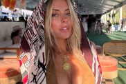 Corinna Kopf Has Fans 'Obsessed' With Daring Corset Top Look