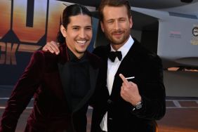 Danny Ramirez and Glen Powell