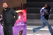 Drake and Kendrick Lamar