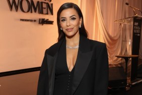 Eva Longoria Looks 'Divine' in Daring Neckline Dress