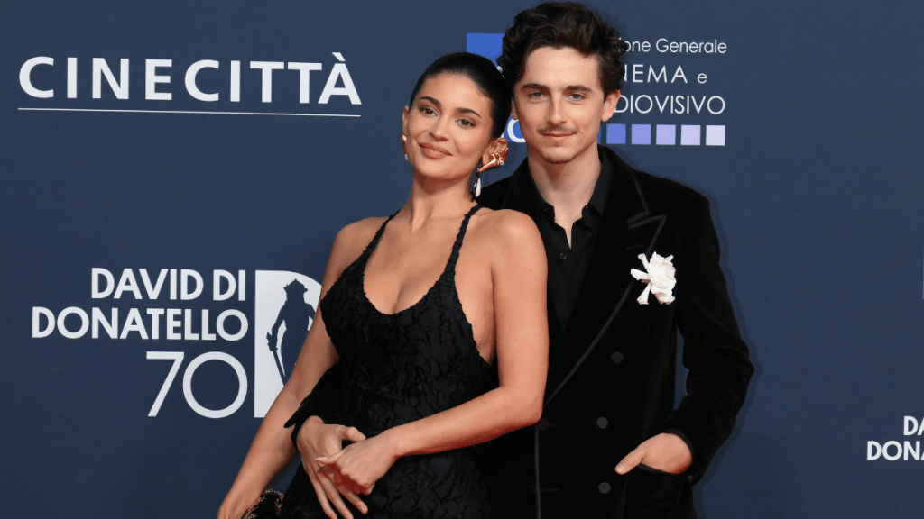 Kylie Jenner Spotted With Timothée Chalamet in New Backstage Photo