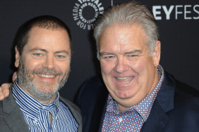 Parks & Rec Star Nick Offerman Teams Up With Flight Attendants to Prank Jim O'Heir