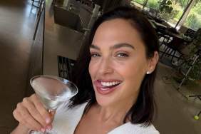 Gal Gadot Sticks Her Tongue Out With Martini in Summer Snaps