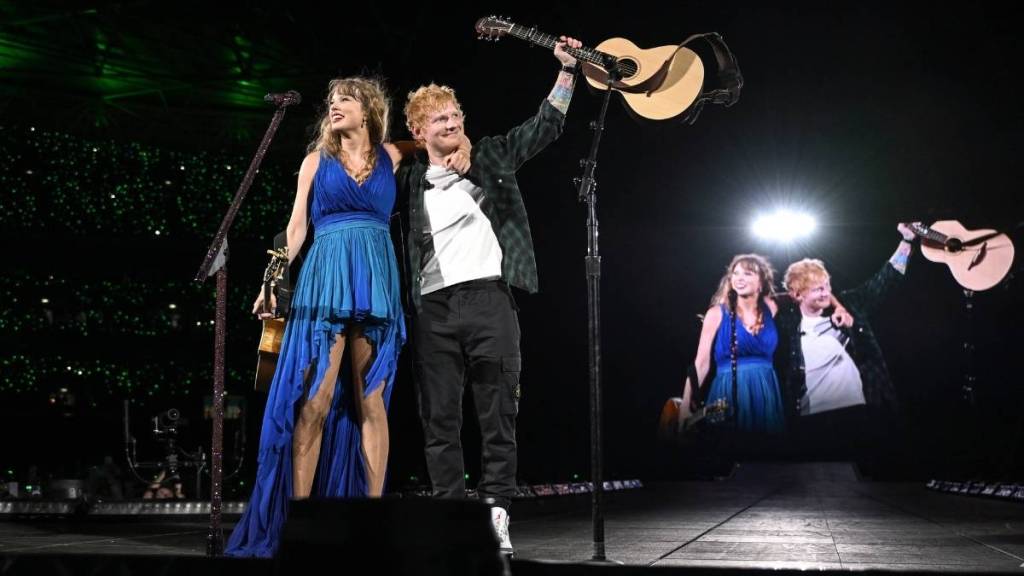 Taylor Swift Says It’s True Ed Sheeran Learnt of Her & Travis Kelce’s Engagement on Instagram