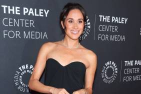 Meghan Markle Is a Chic Royal in Strapless Chanel Dress