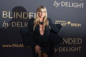 Heidi Klum’s Little Black Dress Features a Bold Twist