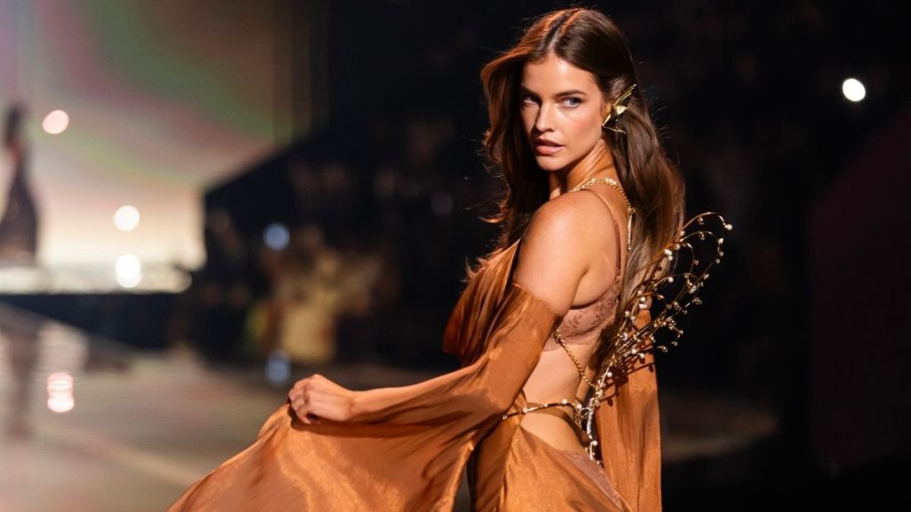 Barbara Palvin's Dress Gives Sneak Peek at Bra & Comes with Back That Drops Down Low