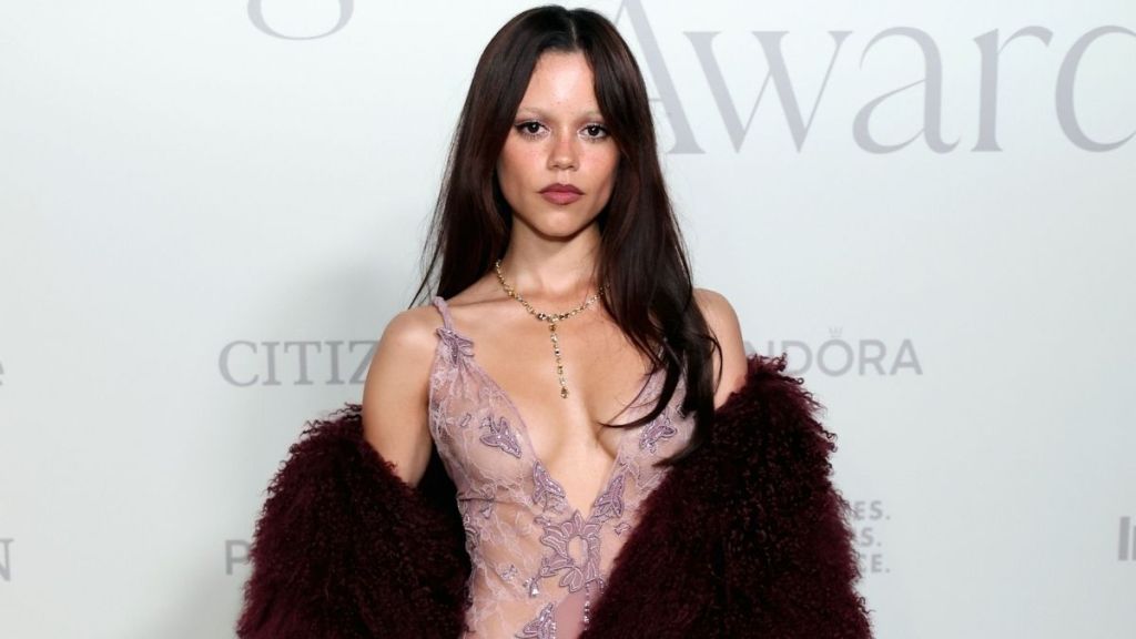 Jenna Ortega Opts for Sheer Dress at InStyle Imagemaker Awards 2025