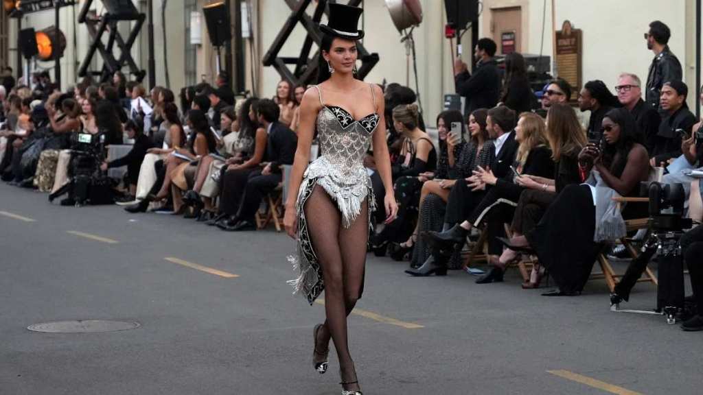 Kendall Jenner's Crystal Bodysuit Look for Vogue World 2025 Is Iconic