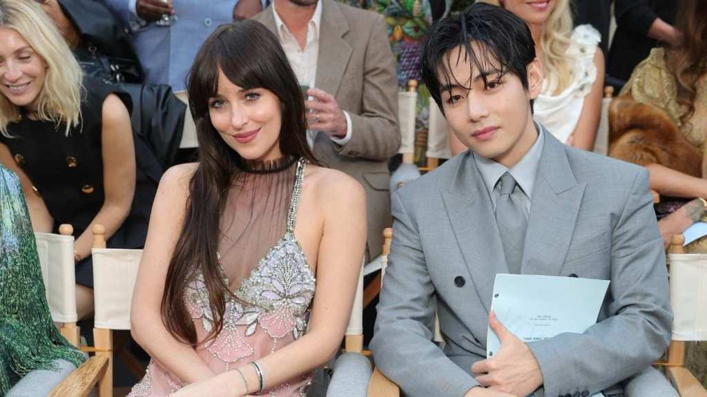 Photo: Dakota Johnson & BTS V Are 'Power & Elegance in One Frame'