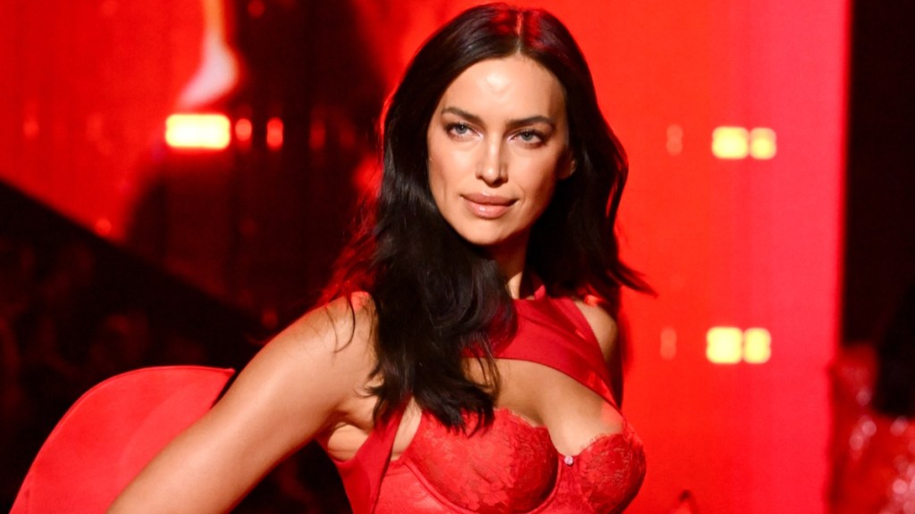 Irina Shayk is 'Not Your Typical Angel' In Red Hot Lingerie Outfit