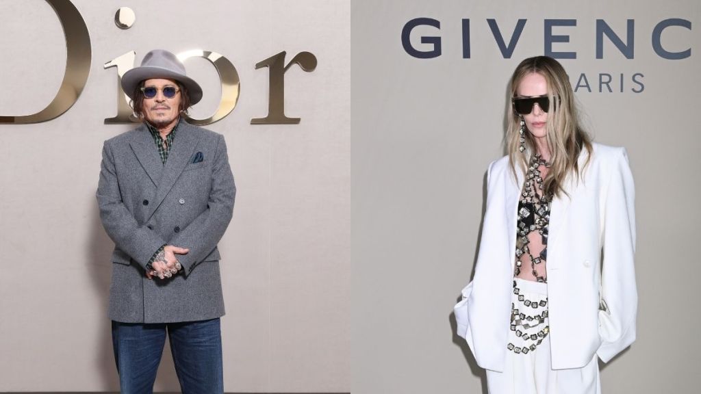 Johnny Depp and Charlize Theron